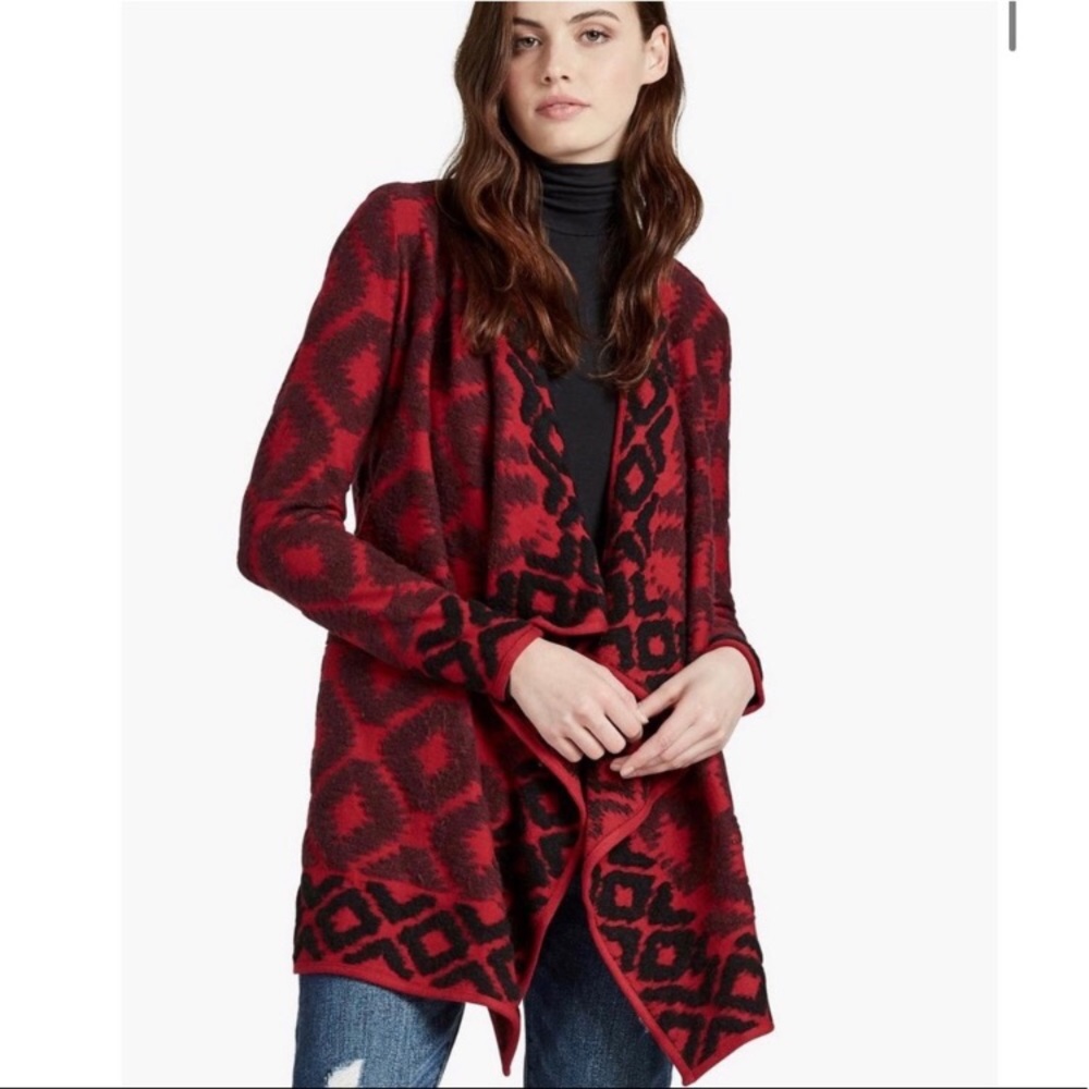 Lucky Brand Aztec Wrap cardigan